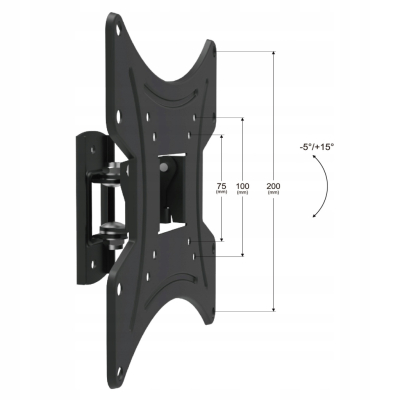 UCHWYT DO TV 13-42 30KG CV-30 regulacja pion i poz