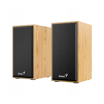 Genius głośniki SP-HF180, 6W, brązowe, drewniane
