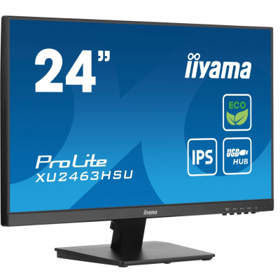 IIYAMA Monitor 24 cale XU2463HSU-B1 IPS 100HZ 3ms HDMI DP 2xUSB3.2 EPEAT FHD 1920 x 1080 Sklep KOZIENICE RADOM