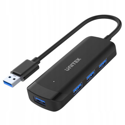 Unitek H1111D HUB USB-A 4xUSB3.0 5Gbps