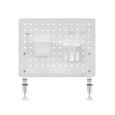 Powerton ERGO PEGBOARD Organizer na biurko, szary