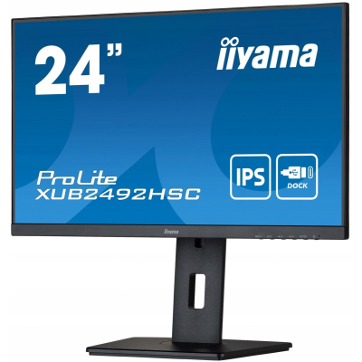 IIYAMA Monitor 24 cale XUB2492HSC-B5 HDMI HAS