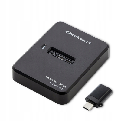 Qoltec Stacja dokująca dysków SSD M.2 SATA NGFF USB 3.1 50314