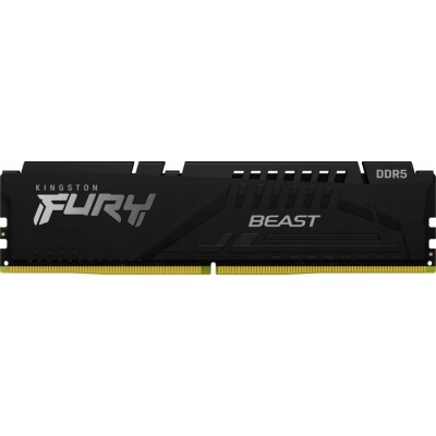 Pamięć DDR5 Fury Beast Black 16GB(1*16GB)/5600