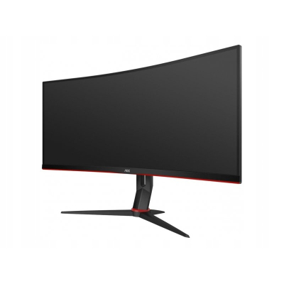 AOC Monitor CU34G2X/BK 34 cale VA 144Hz 1ms HDMIx2 DP