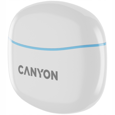 CANYON Słuchawki dokanałowe TWS5 Etui Niebieskie