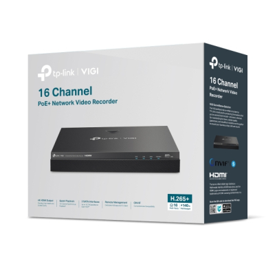 TP-LINK Sieciowy rejestrator wideo VIGI NVR2016H-16MP 16 Channel PoE+