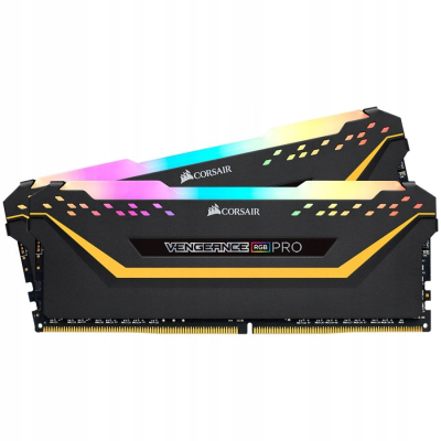 CORSAIR DDR4 3200MHz 16GB 2x8GB 16-18-18-36 XMP 2.0 VENGEANCE RGB PRO