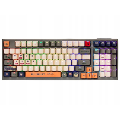 Klawiatura mechaniczna A4TECH BLOODY S98 USB Aviator BLMS Red Plus Switch SKLEP KOZIENICE RADOM