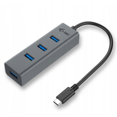 I-TEC USB-C Metal 4-portowy HUB USB 3.0 4x USB 3.0