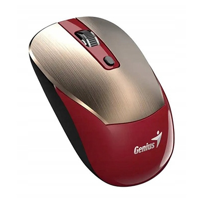 Genius NX-7125 Mysz bezprzewodowa, czerwono-złoty, 1200DPI