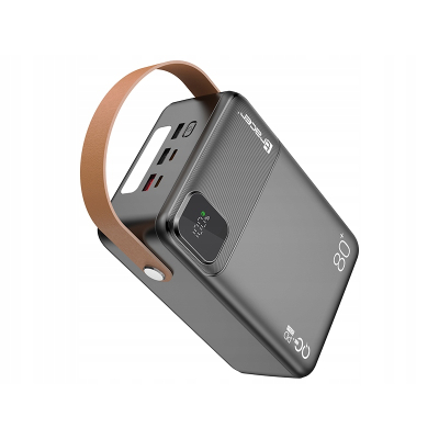 Tracer Powerbank Prime-V8 80000 mAh QC22.5W + PD20W z wyświetlaczem