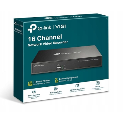 TP-LINK Rejestrator sieciowy wideo VIGI NVR2016H 16-kanałowy