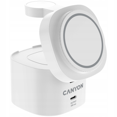 Canyon OnCharge 405 stacja ładowania 4 w 1 + ładowarka USB-C 65 W