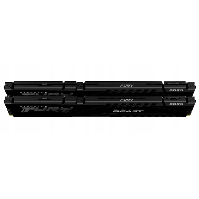 Kingston Pamięć DDR5 Fury Beast Black 16GB(2* 8GB)/6000 CL36 EXPO
