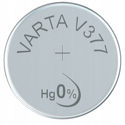 VARTABATERIA SREBROWA 1.5V V377 1szt