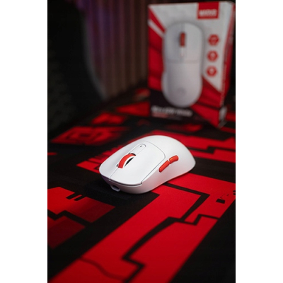 Marvo NIRO 60 Mysz biała, 12000DPI, Tri-Mode