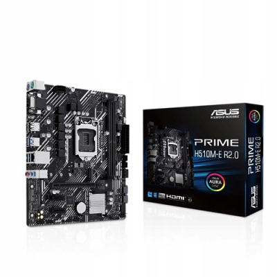 ASUS Płyta główna Prime H510M-E 2.0 s1200 2DDR4 HDMI/DP M.2 mATX