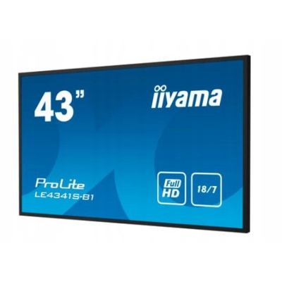IIyama Monitor wielkoformatowy 43 cale LE4341S-B1 1920 x 1080 FHD Sklep KOZIENICE RADOM