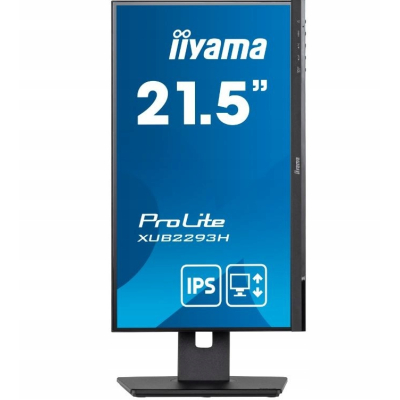 IIyama Monitor 22 cale XUB2293HS-B5 IPS,HDMI,HAS