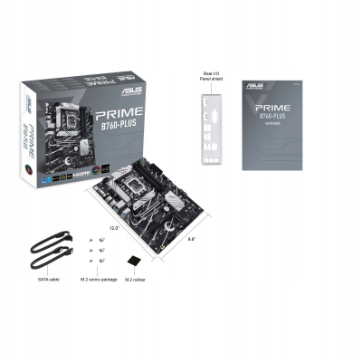 ASUS Płyta główna PRIME B760-PLUS s1700 4DDR5 ATX