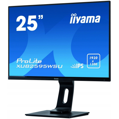 IIyama Monitor 25 XUB2595WSU-B1 IPS.PIVOT.16:10.DP