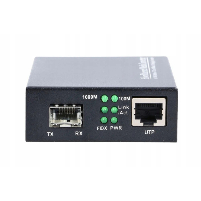 EXTRALINK Media konwerter Sedir 1xSFP 1xRJ45