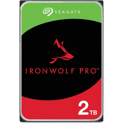 SEAGATE Dysk IronWolfPro 2TB 3.5 256MB ST2000NT001