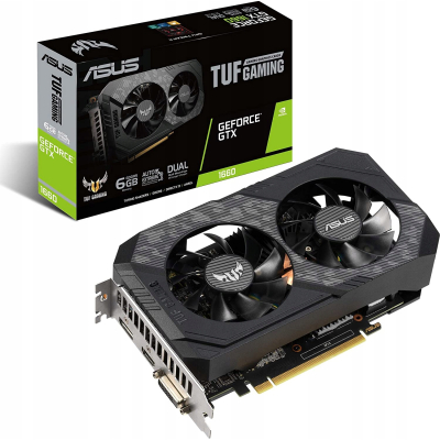 Asus TUF GTX 1660Ti 6GB EVO HDMI DP DVI TUF-GTX1660TI-6G-EVO-GAMING