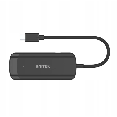 Unitek Aktywny hub USB-C 3*USB-A 5Gbps, RJ-45 1Gb
