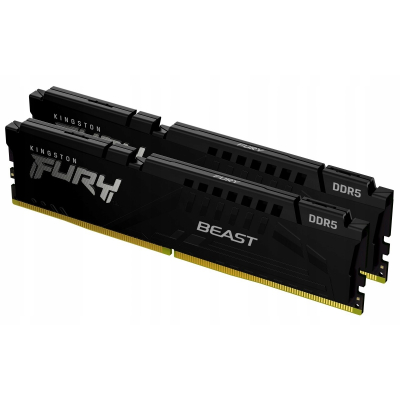 Pamięć DDR5 Fury Beast Black 32GB(2*16GB)/4800