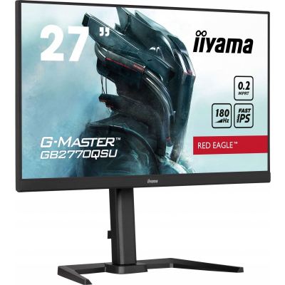 IIYAMA Monitor 27 cali GB2770QSU-B6 0.2ms IPS DP HDMI 180Hz