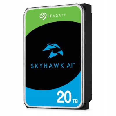 SEAGATE Dysk SkyHawkAI 20TB 3,5 256MB ST20000VE002