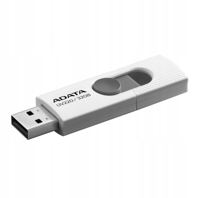 ADATA Pendrive UV220 32GB USB2.0 Biało-szary