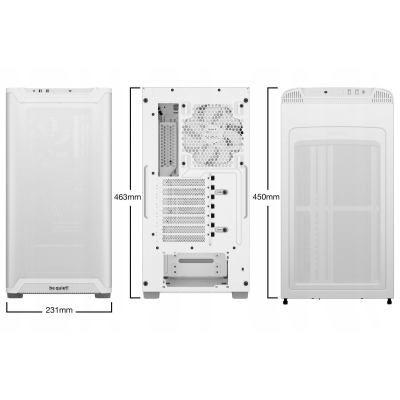 BE QUIET! Obudowa Pure Base 501 Airflow White