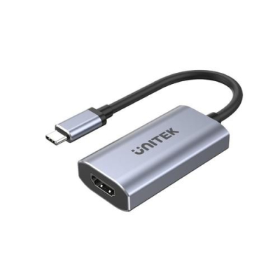 Unitek Adapter USB-C na HDMI 2.1 8K alu 15 cm