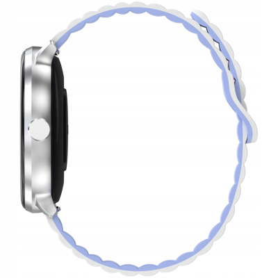 Canyon Jacky SW 69 biało niebieski smartwatch LTPS 1.3