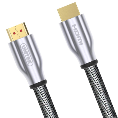 Unitek przewód LUX HDMI 2.0 oplot 1M