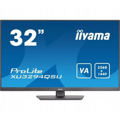 IIyama Monitor 31.5 cala XU3294QSU-B1 VA,WQHD,HDMI