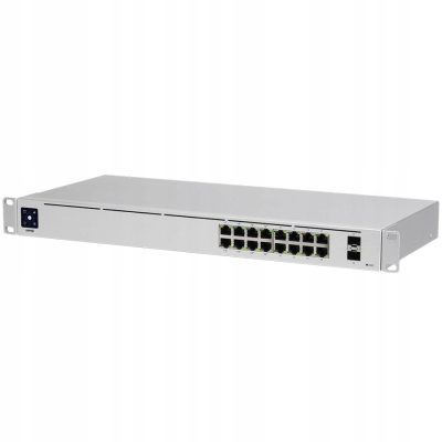 Ubiquiti UniFi Switch USW16PoE 16xGbE 8xPoE+ 2xSFP 42W
