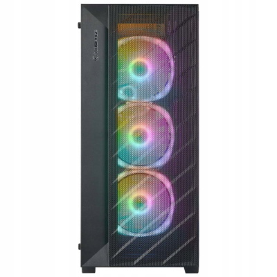 Rampage Prime Mesh Obudowa PC 4x wentylator ARGB + hub E-ATX