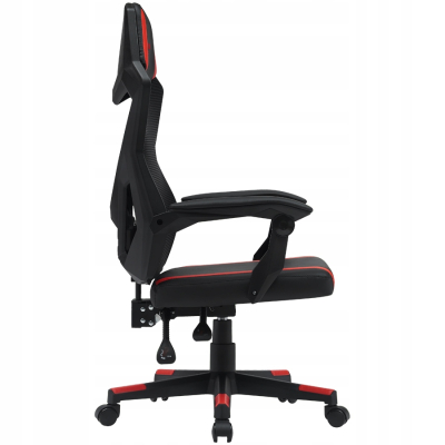 Canyon Flow MCH01 fotel gamingowy Mesh czarno czerwony