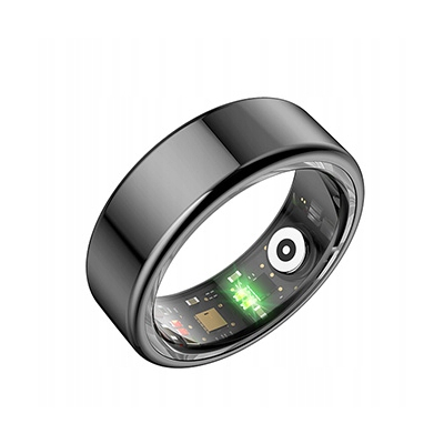 Powerton SMART RING smart ring rozmiar 8, czarny