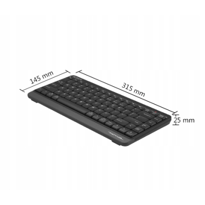 Klawiatura A4TECH FSTYLER FBK11 2.4GHz+BT Grey SKLEP KOZIENICE RADOM