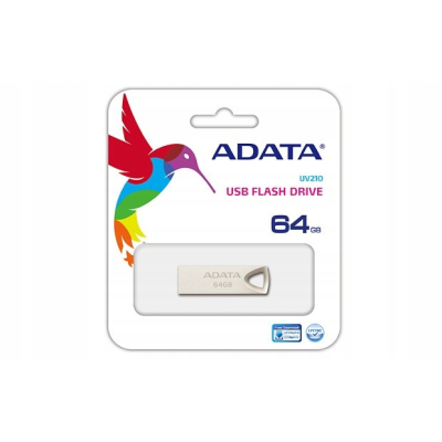 ADATA Pendrive DashDrive UV210 64GB USB Metallic Alu