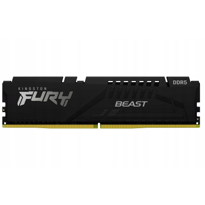 Pamięć DDR5 Fury Beast Black 16GB(1*16GB)/4800