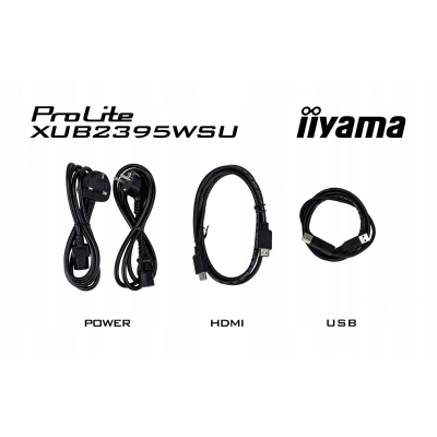 IIYAMA Monitor 22.5 cala XUB2395WSU-B5 IPS PIVOT 1920x1200 DP HDMI USB HAS