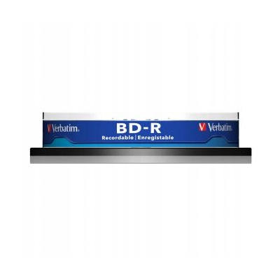 Verbatim BD-R Single Layer 25GB cake box 43742 6x 10-pack, do archiwizacji