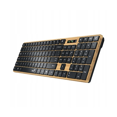 Genius Slimstar 7250BT Copilot klawiatura bezprzewodowa CZ/SK beżowo-czarny