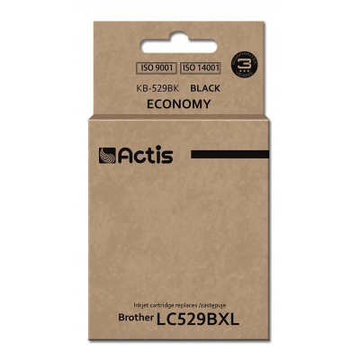 Tusz ACTIS KB-529Bk Brother LC529BK; Standard;czar